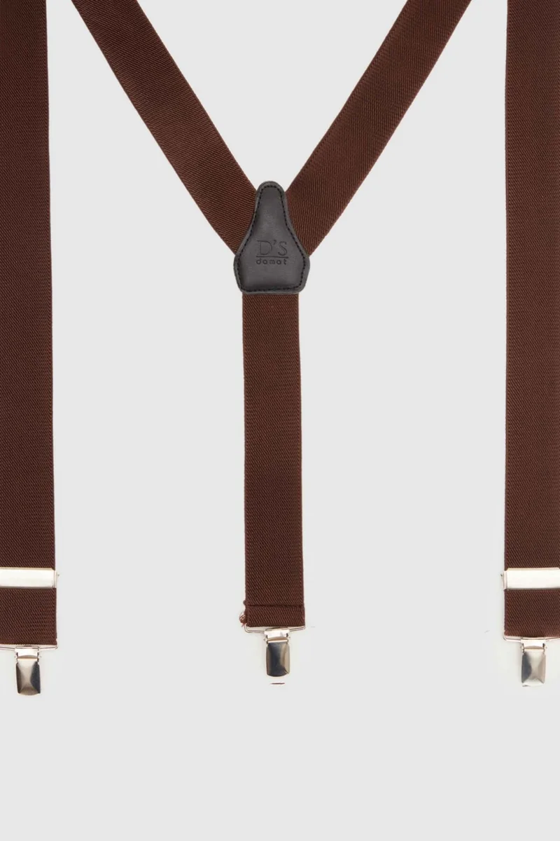 D'S DAMAT D'S Groom Ds Groom Brown Suspenders