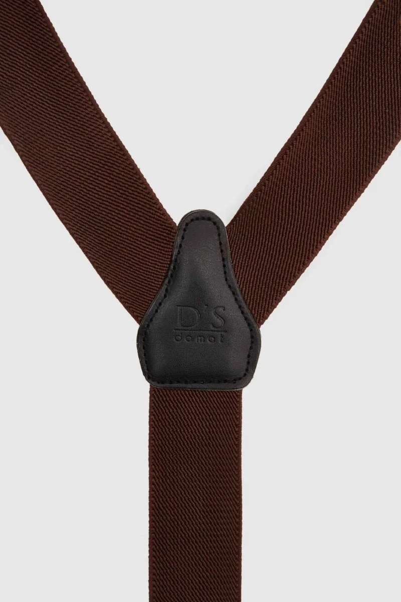 D'S DAMAT D'S Groom Ds Groom Brown Suspenders