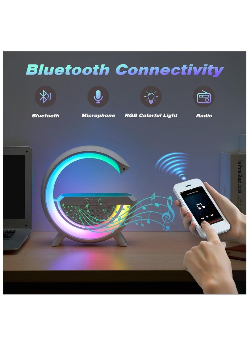 Bluetooth headset with wireless charger and white light - Image 3