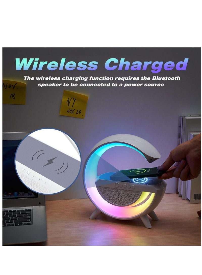 Bluetooth headset with wireless charger and white light - Image 4