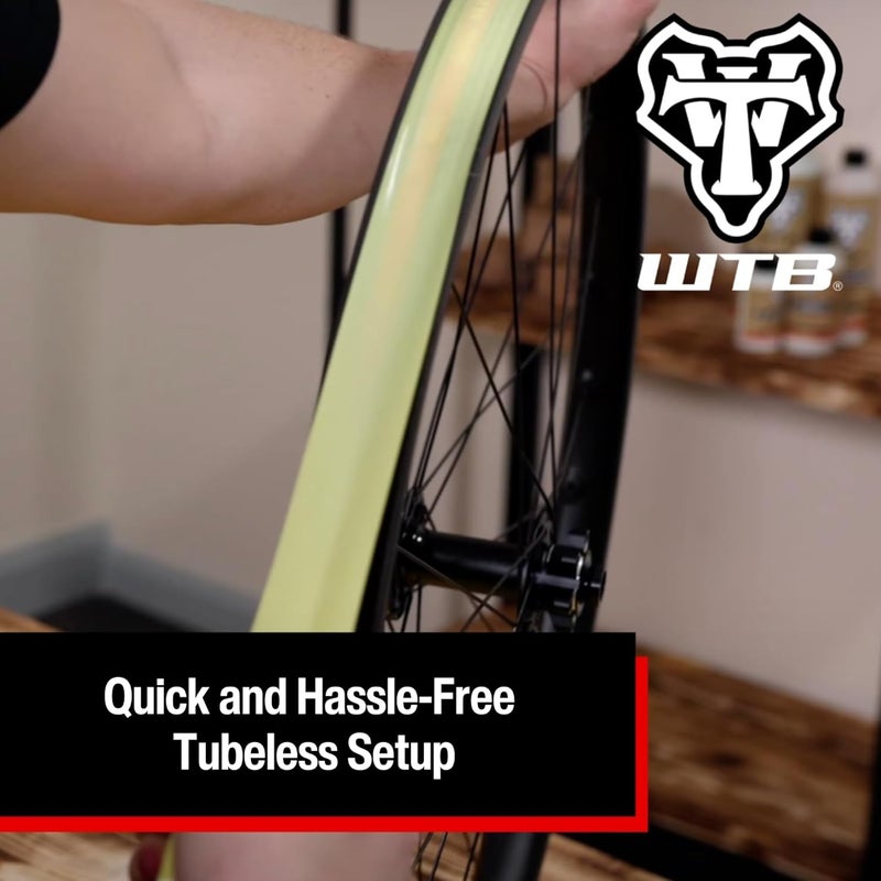 WTB Tubeless Bicycle Rim Tape (32mm x 11m) Easy Tubeless Setup & Airtight Seal, Compatible with All Tubeless Rims - Image 5