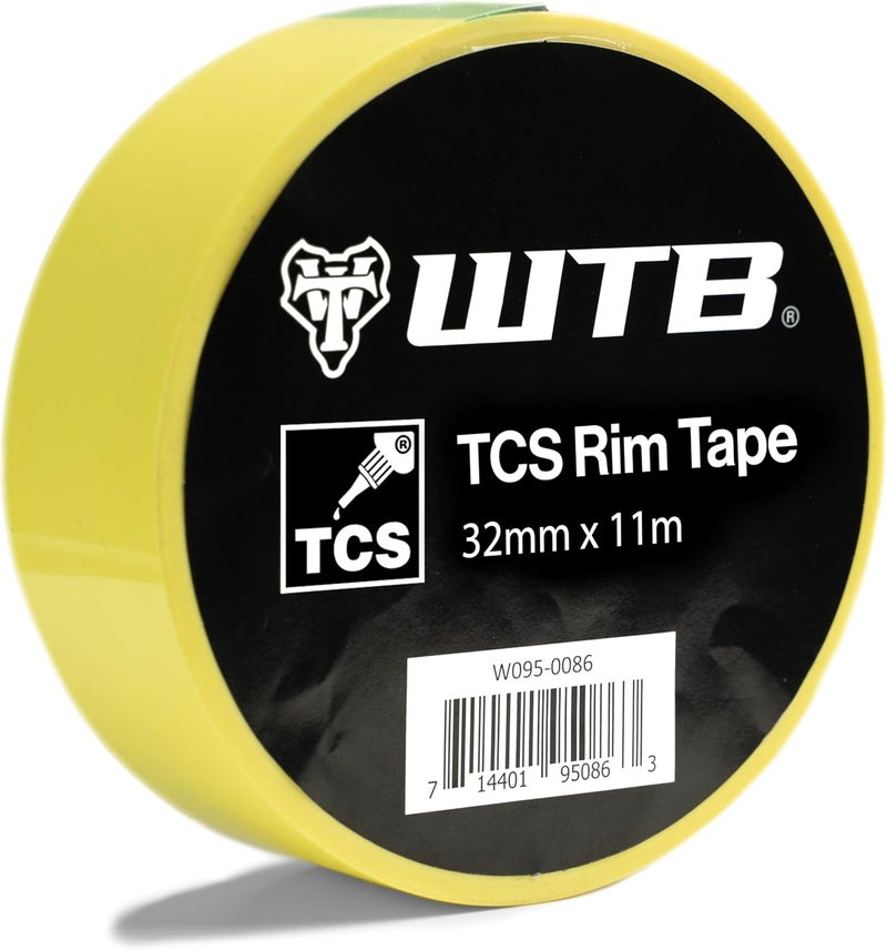 WTB Tubeless Bicycle Rim Tape (32mm x 11m) Easy Tubeless Setup & Airtight Seal, Compatible with All Tubeless Rims - Image 1