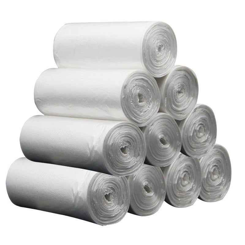 Garbage Bags 45 X 12 X 7 Cm Leakproof Rounded Bottoms Plastic Bags - Durable Tear-Resistant PE Material Versatile Bags for Indoor Outdoor Kitchen Bathroom Picnic Pet Care Small Spaces - Image 1