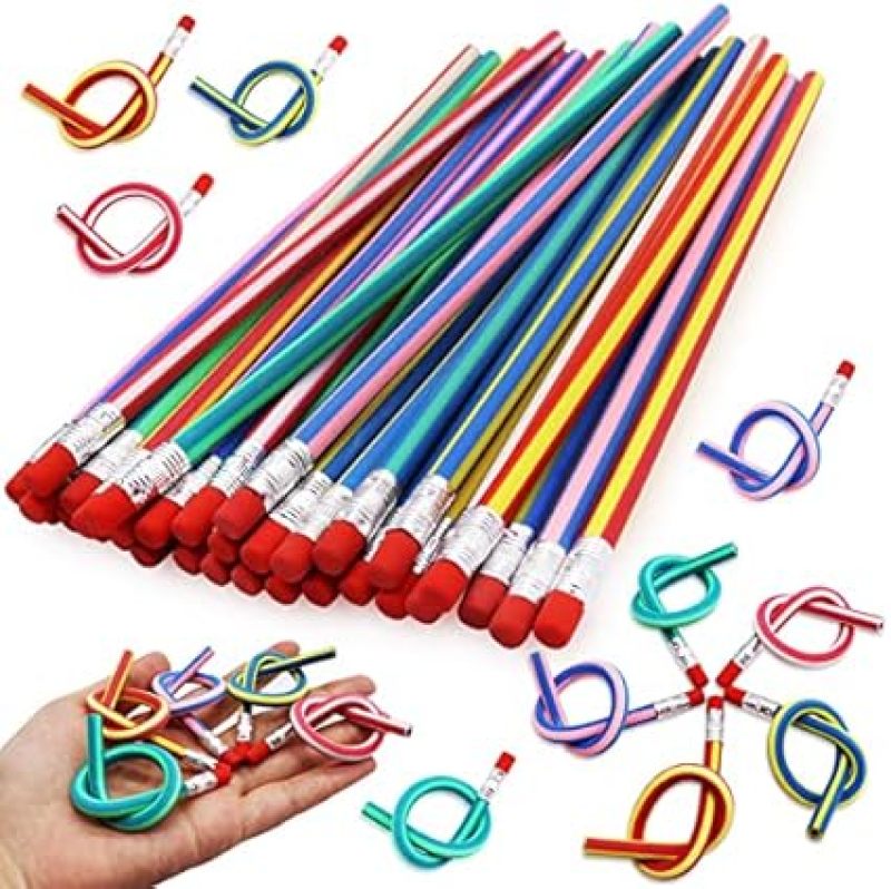 Colored Pencils: Flexible & Magic - Novelty Fun Pencils for Kids, School Supplies & Children’s Day Gift - Image 1