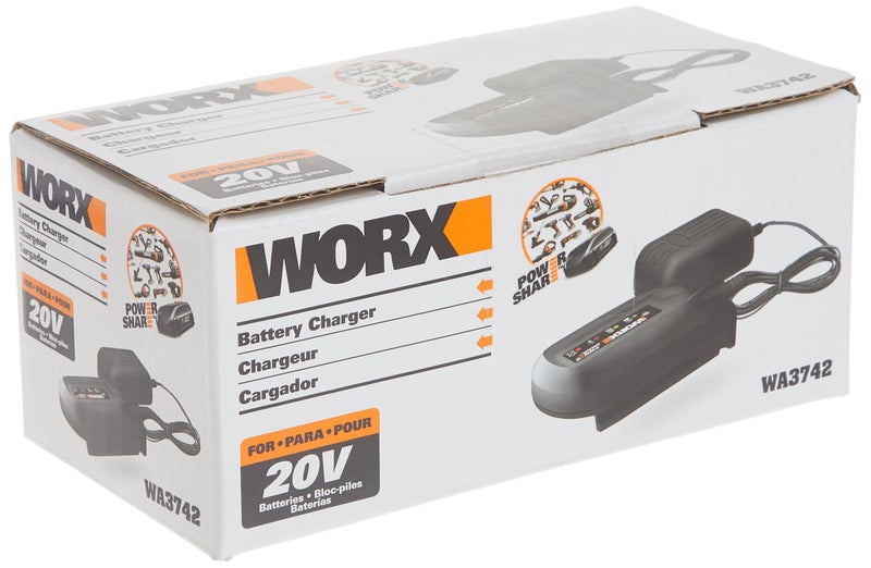 Worx WA3742 3-5 hour charger for 20V Lithium Ion Batteries - Image 5