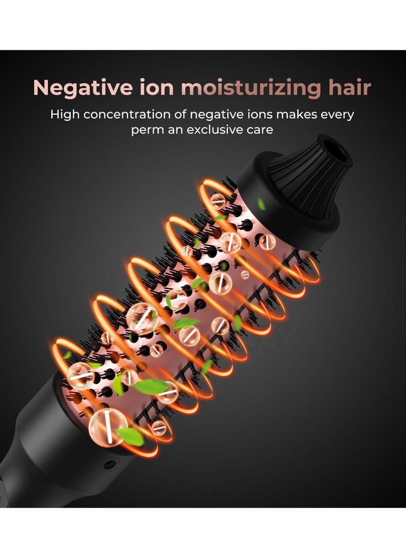 DOSCHER Ionic Thermal Brush Heated Curling Brush, 32 mm Fast Heated Round Brush for Curling & Volumizing Perfect Gift for Women - Image 5