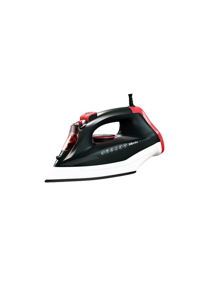 Mienta Steam Iron Mienta 2100 watt, Ceramic Soleplate - Black 