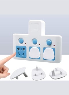 ferepiper 12 Pcs Baby Proofing Safety Socket Plug Protector For Infants  - Image 2