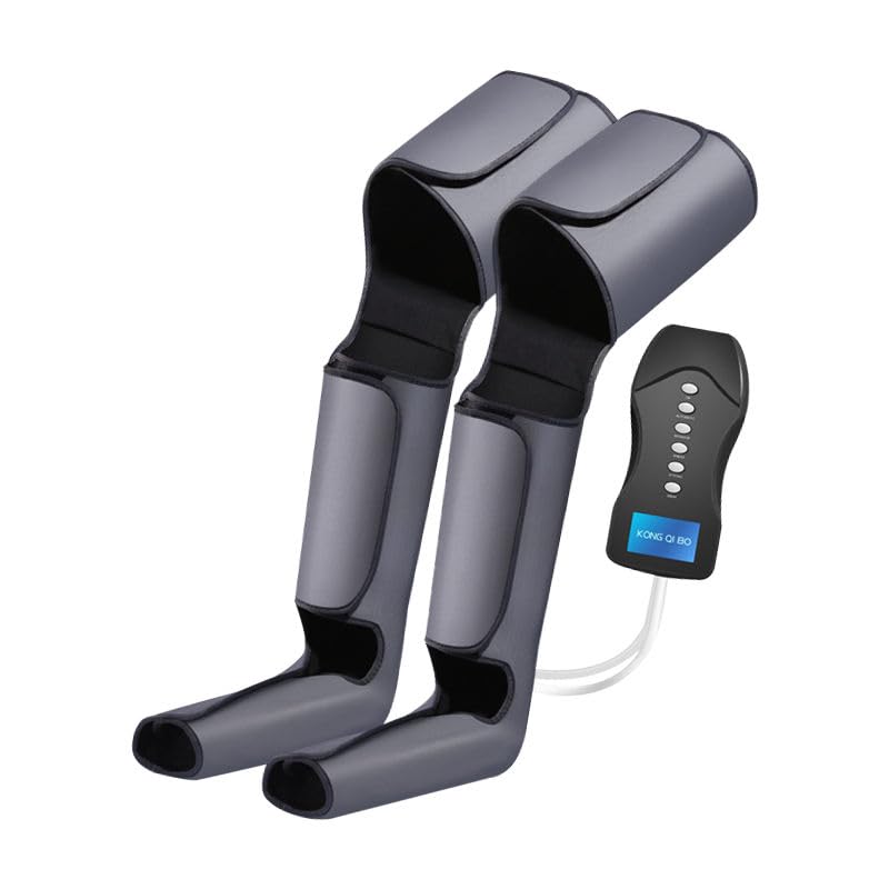 MAVIND Full Leg Massager with Air Compression with Handheld Controller,Leg Foot Calves Thigh Massager with Heat Theraphy,Relaxation & Muscle Comfort,Foot Massager Machine for Pain Relief,Blood Circulation Massager - Image 1