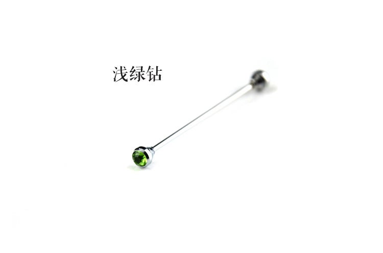 Jovan16 Color Color Diamond Men'S Collar Pin Tie Tie Collar Bar - Image 1