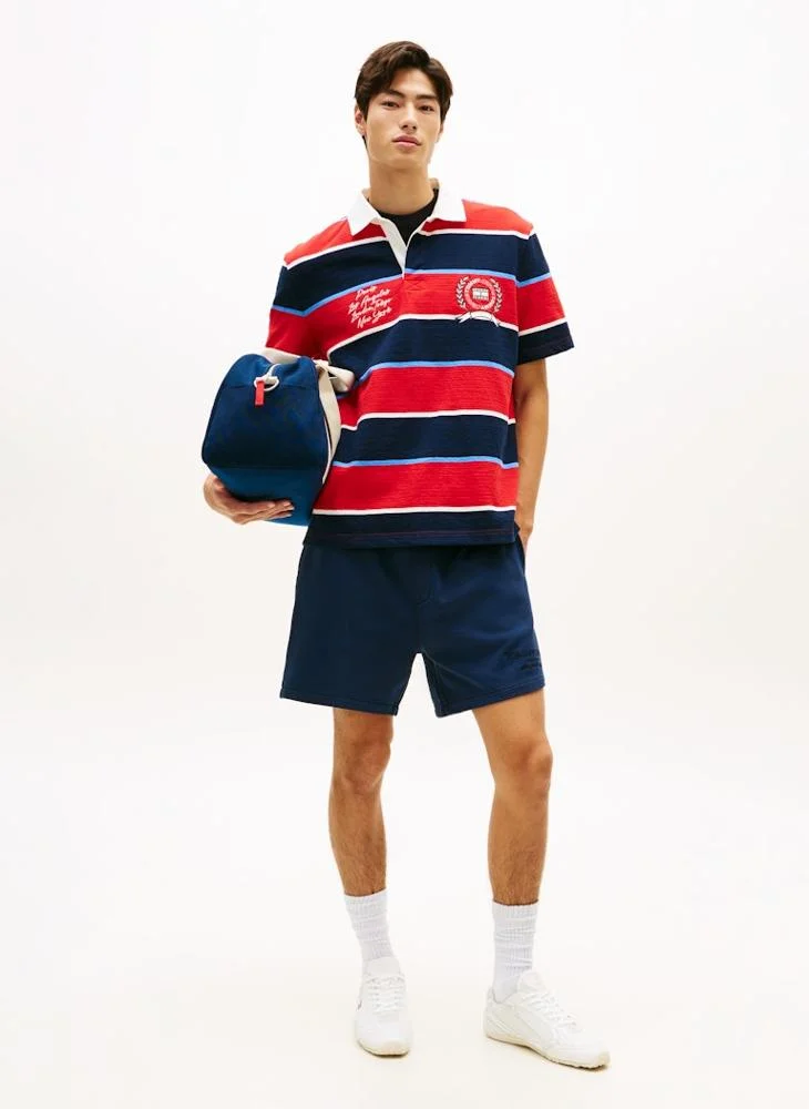 TOMMY JEANS  Classic Tonal Embroidery Terry Sweat Shorts for Men | Best Price UAE