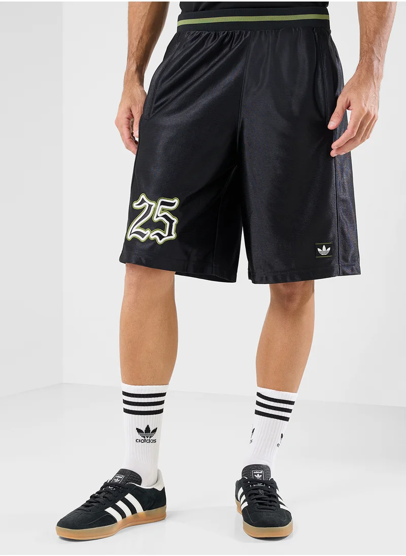 اديداس اوريجينالز Number Graphic Shorts