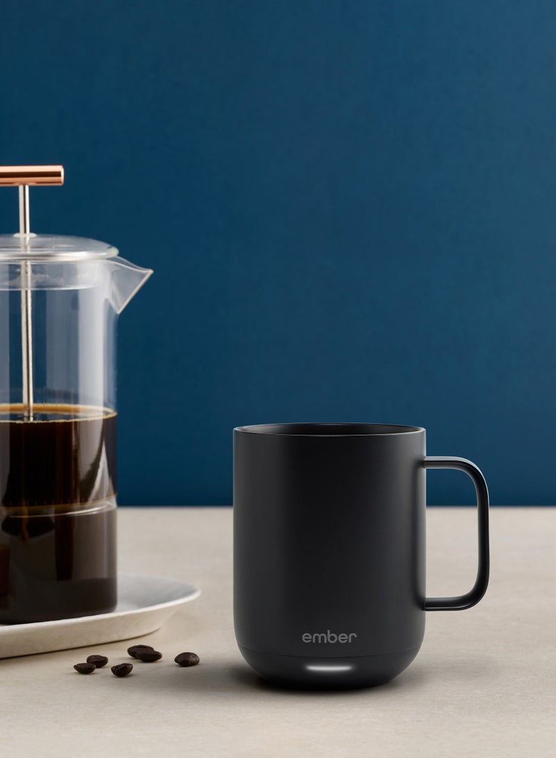 Ember Mug 2 14OZ / 414ML | Temperature Control Mug, Vacuum Insulated Stainless Steel Smart Cup for Coffee, Tea, Water, 80Min Battery Life, iOS/Andorid - Black  - Image 3