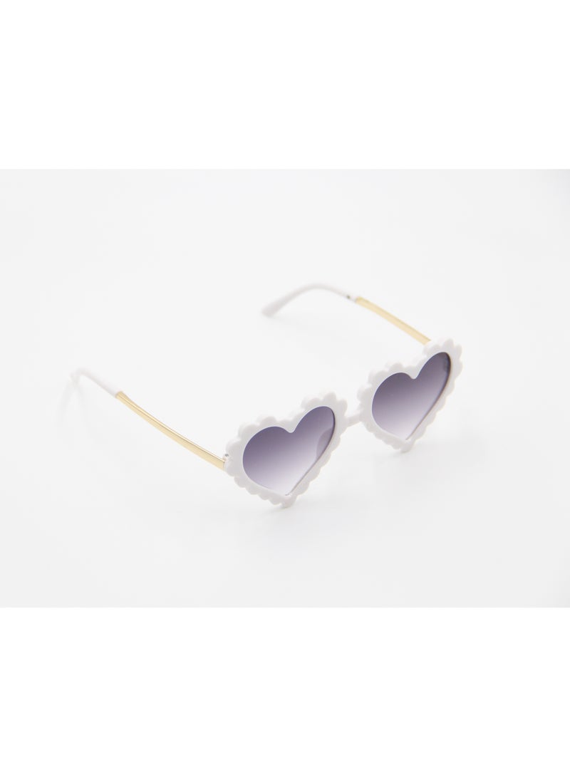 D'Daniela Hawaiian Glasses Hearth and Headband Set For Babies and Girls Blue - Image 5