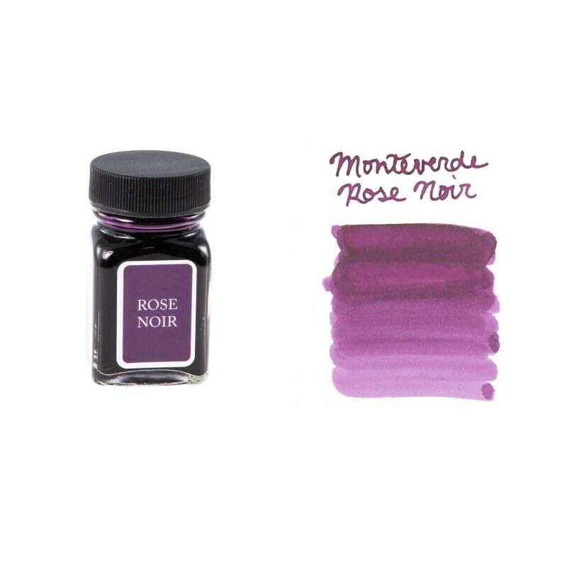 MONTEVERDE Bottle Ink, 30ml, Rose-Noir (G309RN) - Image 2