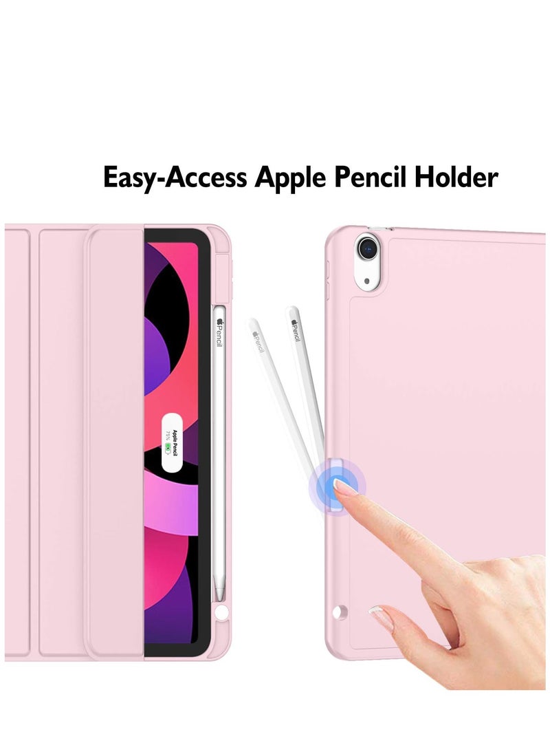Generic Arabic iPad Air Case 5th Generation 4th Generation 2022 /2020 10.9 Inch Smart iPad Case Support Touch ID and Auto Wake/Sleep Pink  - Image 3