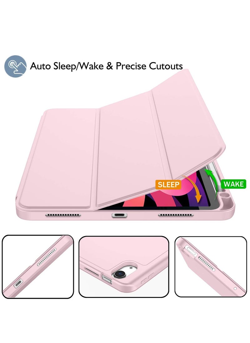 Generic Arabic iPad Air Case 5th Generation 4th Generation 2022 /2020 10.9 Inch Smart iPad Case Support Touch ID and Auto Wake/Sleep Pink  - Image 5