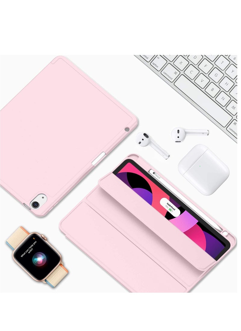 Generic Arabic iPad Air Case 5th Generation 4th Generation 2022 /2020 10.9 Inch Smart iPad Case Support Touch ID and Auto Wake/Sleep Pink  - Image 2