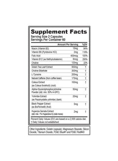 Evlution EVL Thermogenic Fat Burner Support - Fast Acting Weight Loss Energy and Appetite Support - Trans4orm Green Tea Fat Burner and Weight Loss Support Supplement for Men and Women (60 Servings)  - Image 2