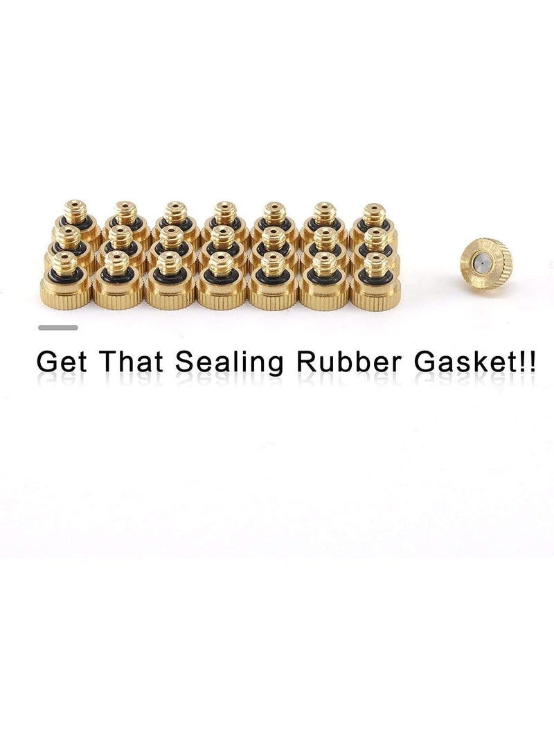 jaexest 50pcs ضباب فوهات لنظام التبريد في الهواء الطلق 0.3mm فتحة - Image 3