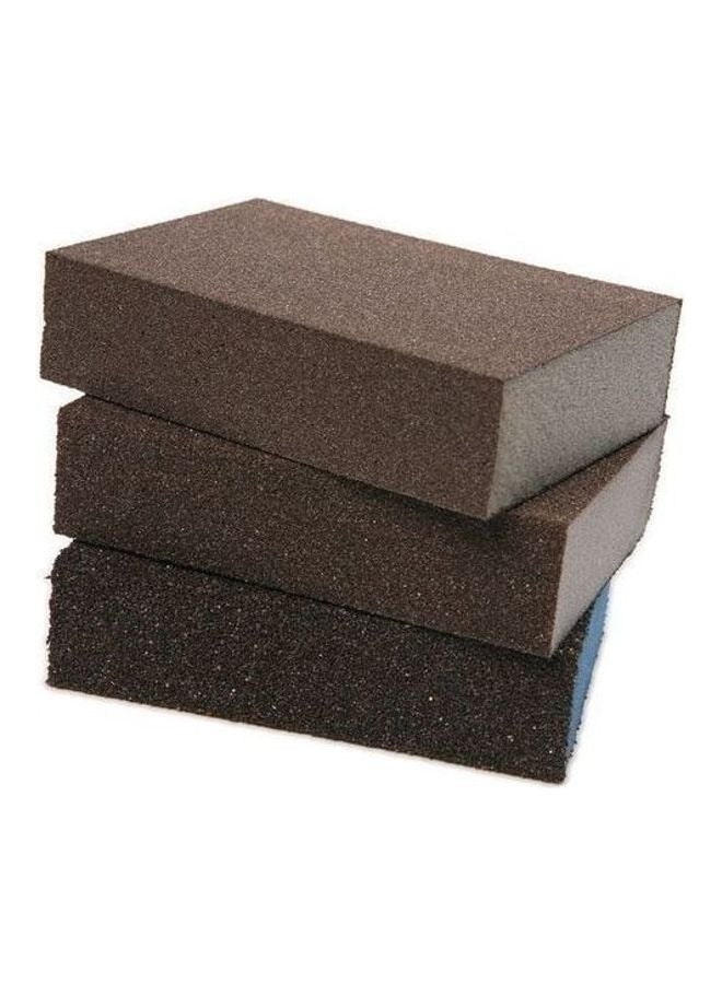 3pcs Brown Magic Carbon Sponge Cleaning Sponge - Image 1