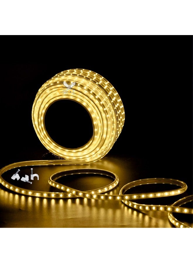 Errol Led Strip Lights | led Rope Light | Water Proof Strip Lights for Room | led Strip Light for Ceiling | Decorative | Home Decor Lights | Diwali Light (10 Meter,Warmwhite) - Image 1