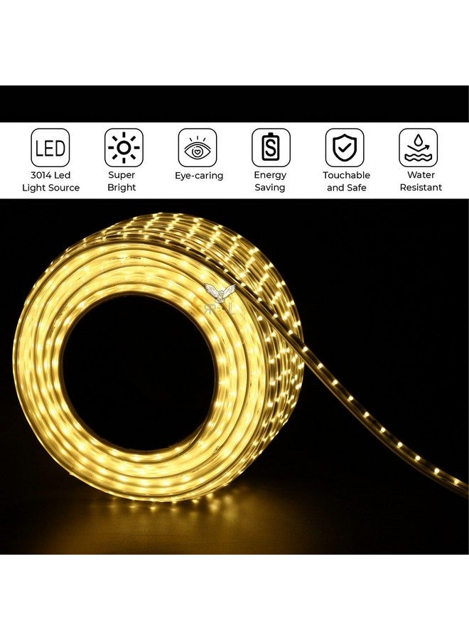 Errol Led Strip Lights | led Rope Light | Water Proof Strip Lights for Room | led Strip Light for Ceiling | Decorative | Home Decor Lights | Diwali Light (10 Meter,Warmwhite) - Image 3
