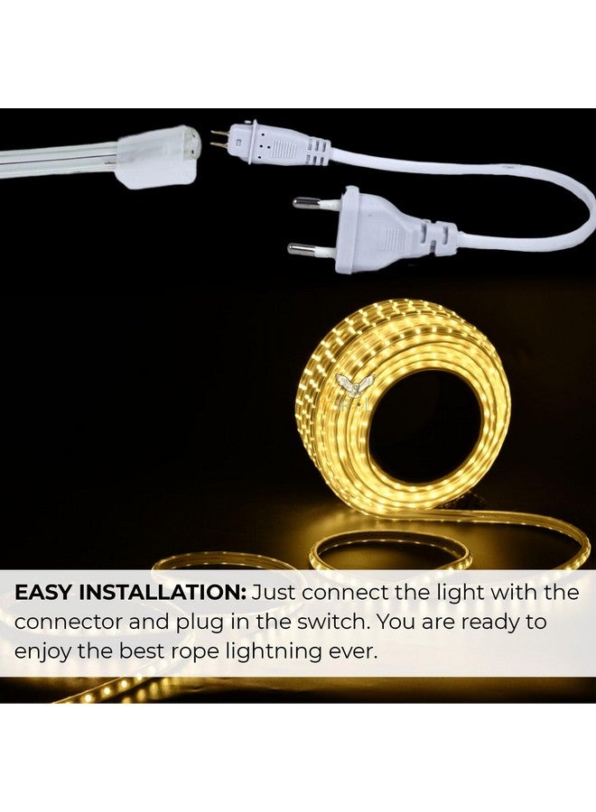 Errol Led Strip Lights | led Rope Light | Water Proof Strip Lights for Room | led Strip Light for Ceiling | Decorative | Home Decor Lights | Diwali Light (10 Meter,Warmwhite) - Image 5