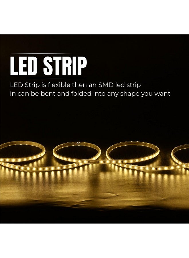 Errol Led Strip Lights | led Rope Light | Water Proof Strip Lights for Room | led Strip Light for Ceiling | Decorative | Home Decor Lights | Diwali Light (10 Meter,Warmwhite) - Image 4