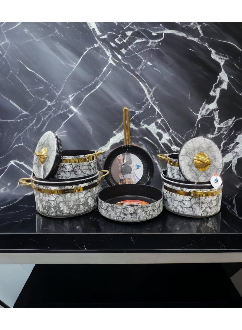 FAST Granite turkey grey cookware 10 piece - Image 1