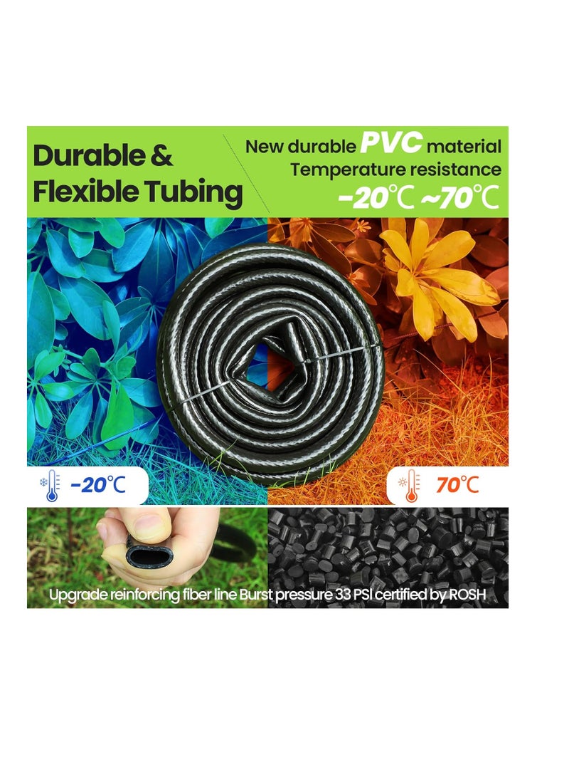 general 1/2" Irrigation Tubing with 4 Packs 6-Way Connectors - 50FT Drip Irrigation Tubing Ideal for Garden Irrigation System or as Blank Distribution Hose for Any Project - Image 5