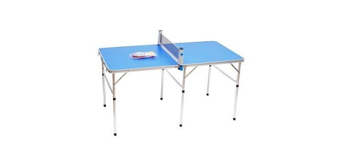 DESCTIDY شبكة تنس الطاولة القابلة للسحب مع مشابك استبدال تنس الطاولة المحمولة في الهواء الطلق TT2 - Image 4