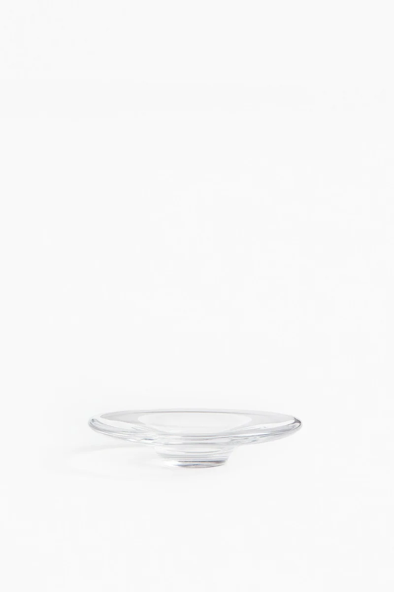 اتش اند ام سلطانية صغيرة من الزجاج