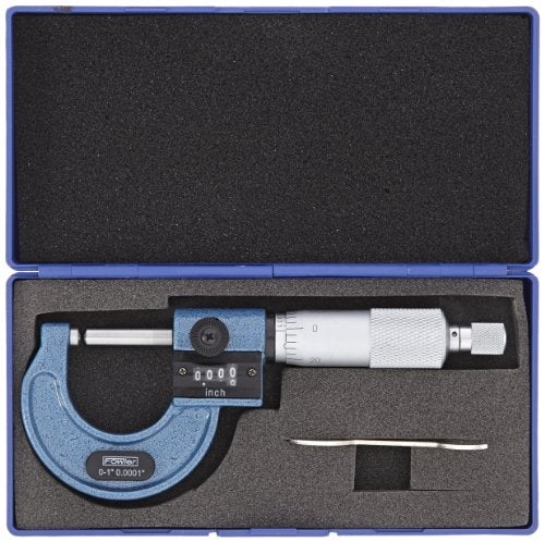 Fowler 52-244-301-1, Digit Counter Ball Anvil And Spindle Micrometer With 0-1" Measuring Range - Image 2
