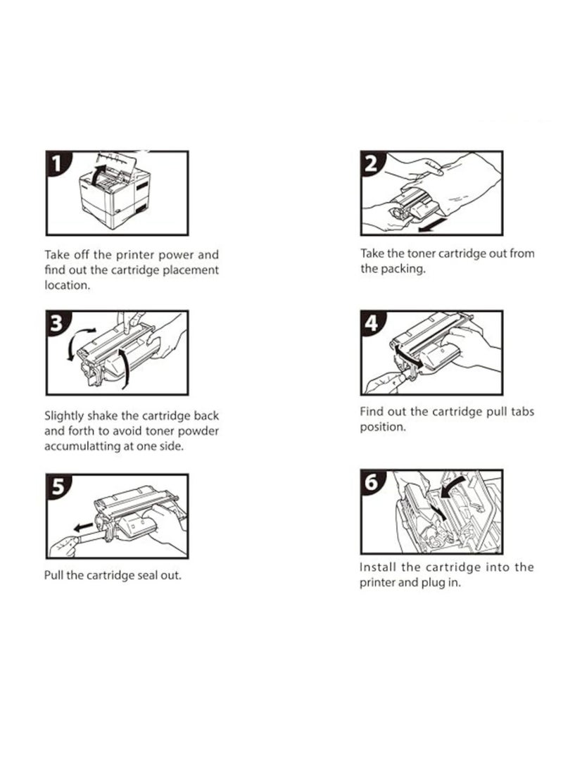 Terabyte 508A Compatible Toner M553 Toner 508A CF362A Toner Cartridge Compatible For Color Laser Jet Enterprise M552 MFP M577f Printer 362A 508 (CF362A (Yellow) - Image 2