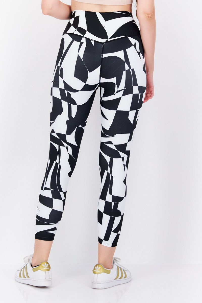 Sage Collective Women Sportswear Fit 7/8 Training Leggings, Black  - Image 4