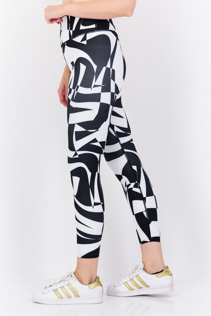 Sage Collective Women Sportswear Fit 7/8 Training Leggings, Black  - Image 3