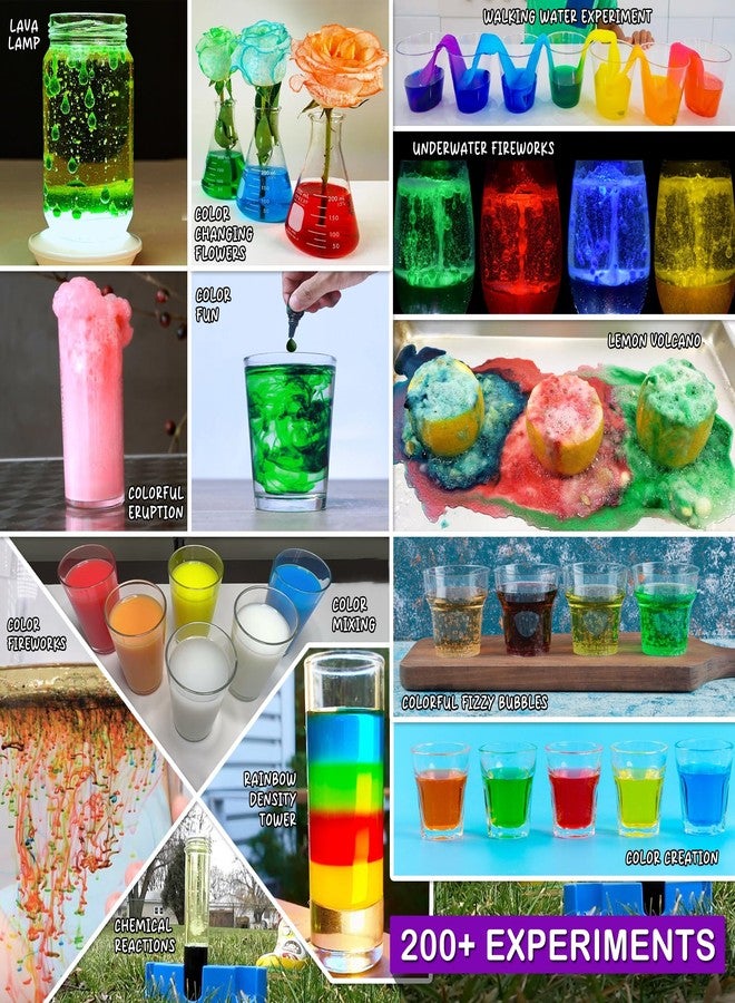 كيت 4 كيوريس مجموعة تجارب علمية للأطفال من Kit4Curious تضم أكثر من 200 تجربة - مجموعة تعليمية في الكيمياء والعلوم والتكنولوجيا والهندسة والرياضيات | هدية عيد ميلاد رائعة للأولاد والبنات من 6 إلى 14 عامًا | صندوق أنشطة تعليمية ومشاريع مدرسية - Image 3