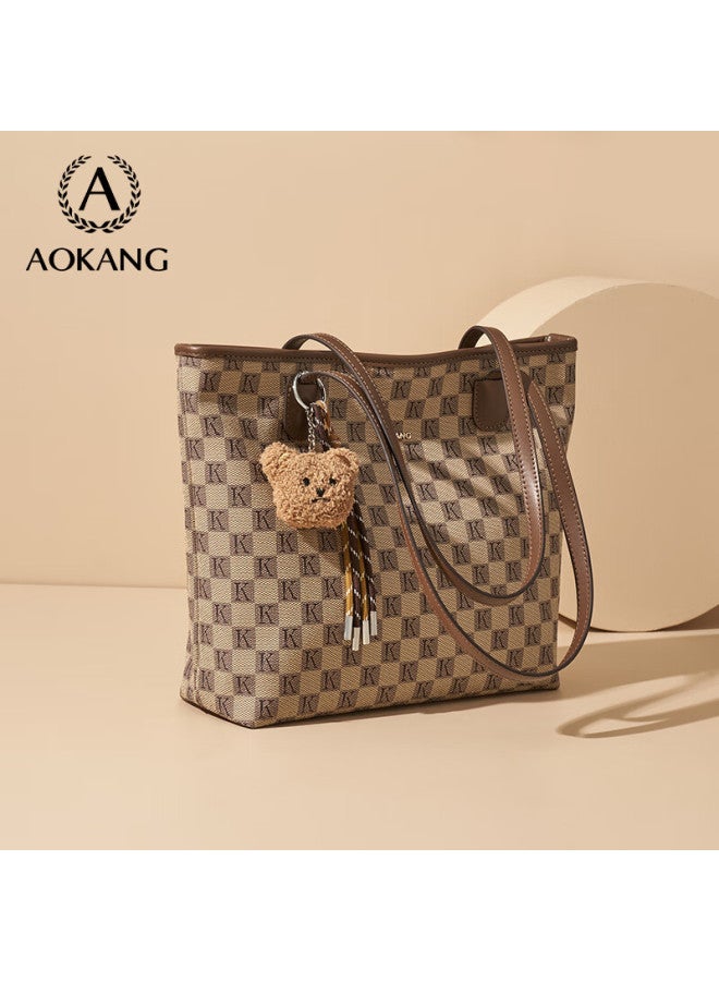 Aokang Women's Shoulder Bag New Fashion Large Capacity Armpit Single Shoulder Bag Light Luxury Tote Bag Birthday Gift For Girlfriend Wife - Image 2