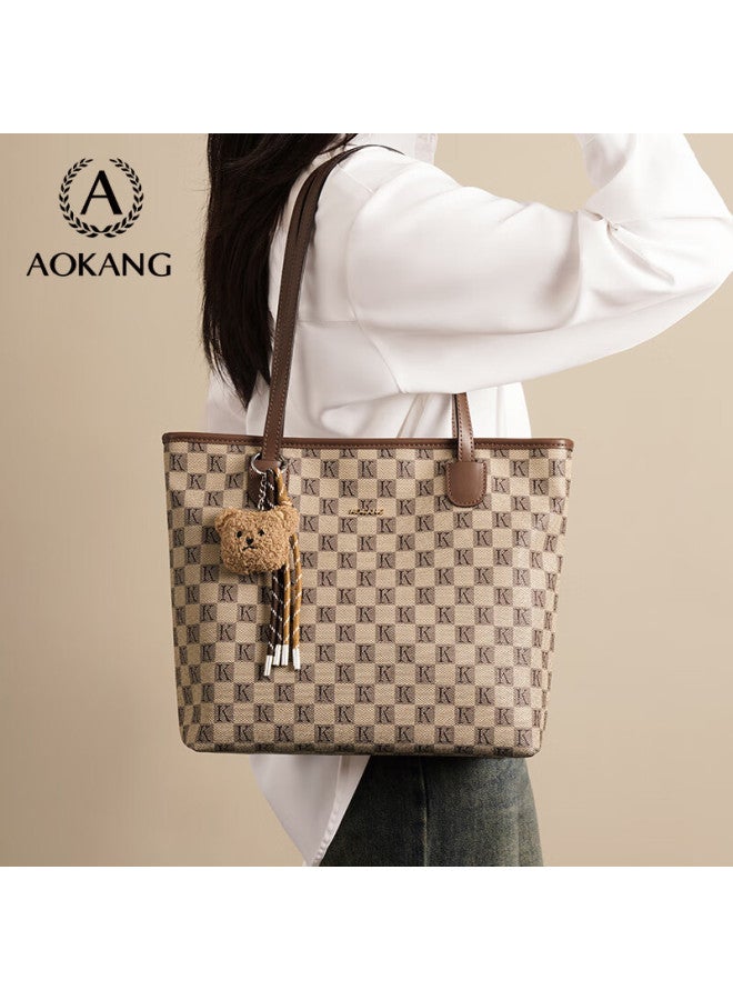 Aokang Women's Shoulder Bag New Fashion Large Capacity Armpit Single Shoulder Bag Light Luxury Tote Bag Birthday Gift For Girlfriend Wife - Image 3