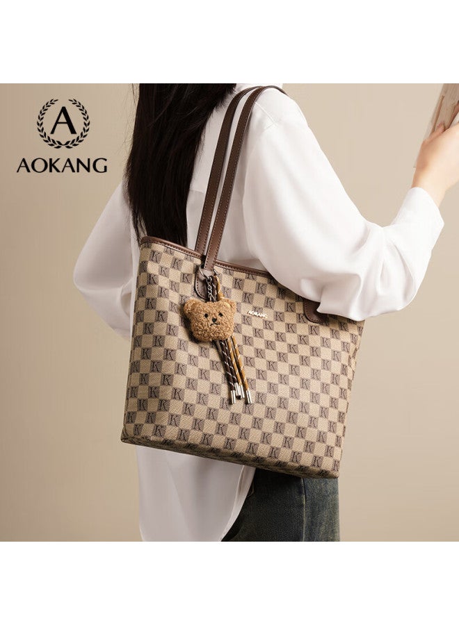 Aokang Women's Shoulder Bag New Fashion Large Capacity Armpit Single Shoulder Bag Light Luxury Tote Bag Birthday Gift For Girlfriend Wife - Image 4