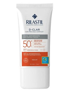 D-Clar Uniforming Cream Light Color Spf 50+ 40Ml