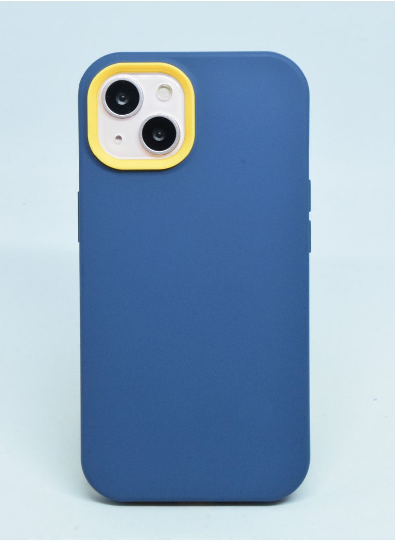 Houmt - iPhone 13 Case 6.1 Inch Soft Flexible Silicone With inside Frame Camera Protected Back Cover - Image 1