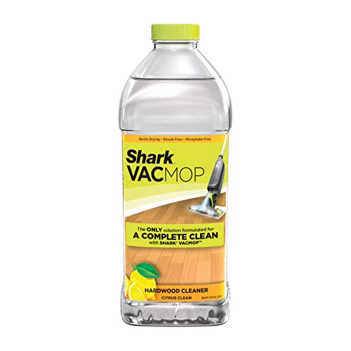 Shark VACMOP Hardwood Cleaner Refill 2 Liter Bottle, Compatible with VM252 & VM180, Cleans & Disinfects Sealed Finished Floors, Stone, Laminate & Tiles, Citrus Clean Scent, VCW60 - Image 1