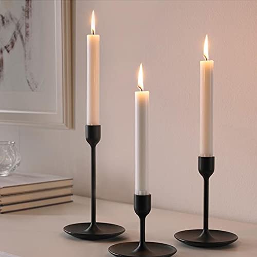 AURA DECOR AuraDecor Pack of 50 Stick Candles || Especially Meant for Healing, Chakras, Ritual Candles, Decoration, Lighting, Home Decor || Burning Time 3 to 4 Hours Each (White) - Image 4