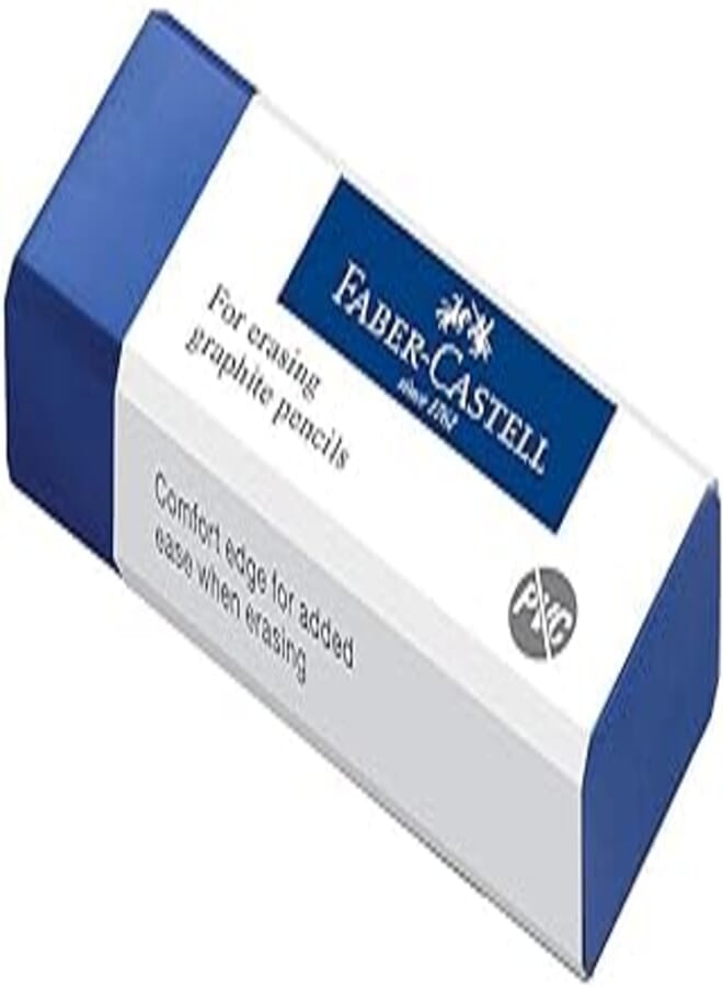 Faber Castell 187200-187175 Eraser Blue