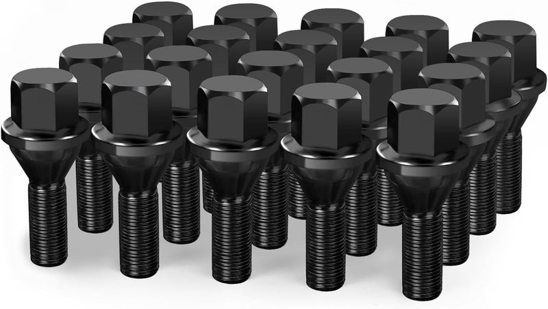 AUTOKAY dynofit 12x1.25 OEM/Stock Wheel Lug Bolts, 20pcs ET 19mm Hex 28mm Shank - Image 1