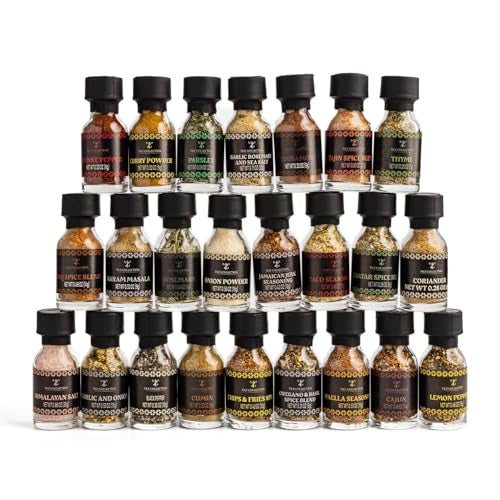 TILZ COLLECTION Spice Gift Set 24 Gourmet Spices For Cooking Grilling Rubs Mixed Spice Herbs Spices  Seasonings All Purpose Seasoning Cooking Gifts For Men Women Birthday Housewarming Gifts - Image 5