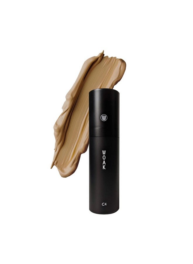 WOAK C4 - Men's Tinted Moisturizer BB CC Cream Foundation - Color Correcting Camo Complex - Hybrid Skin Care (Medium) - Image 1