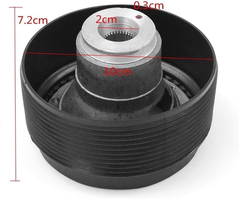 QASULER Car Racing Steering Wheel Quick Release Hub Adapter - Image 3